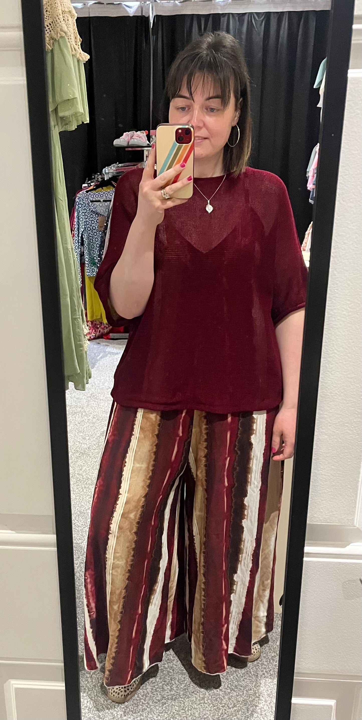 Olive & Chocolate Wide Leg Jumpsuit