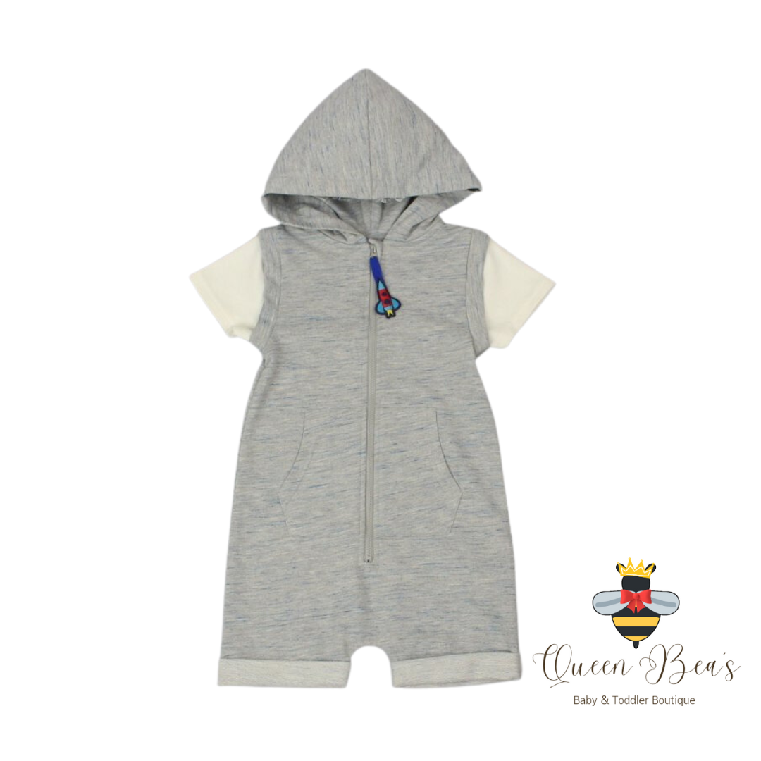 Hooded Rocket Romper