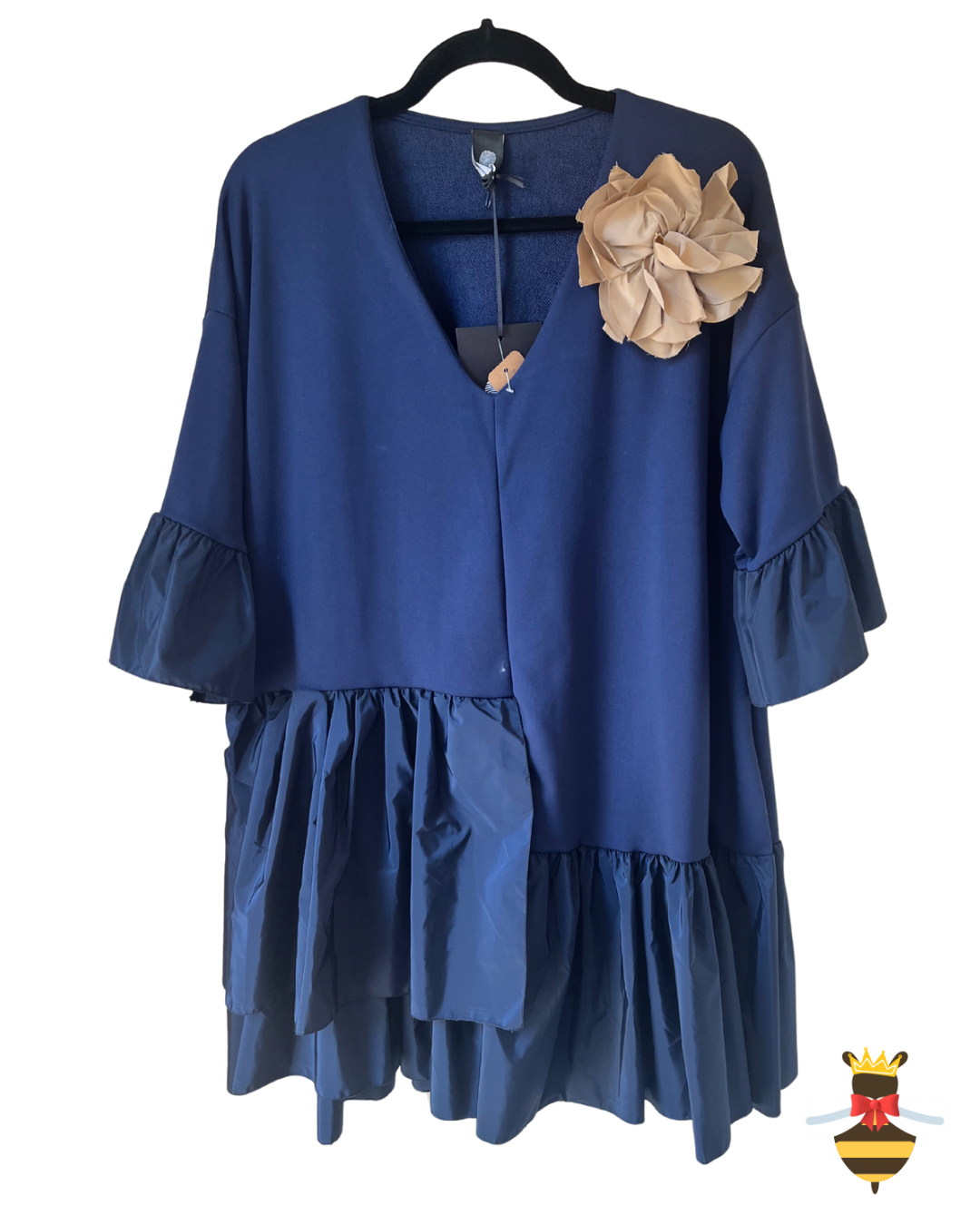 I.D. Tunic Ruffle Top
