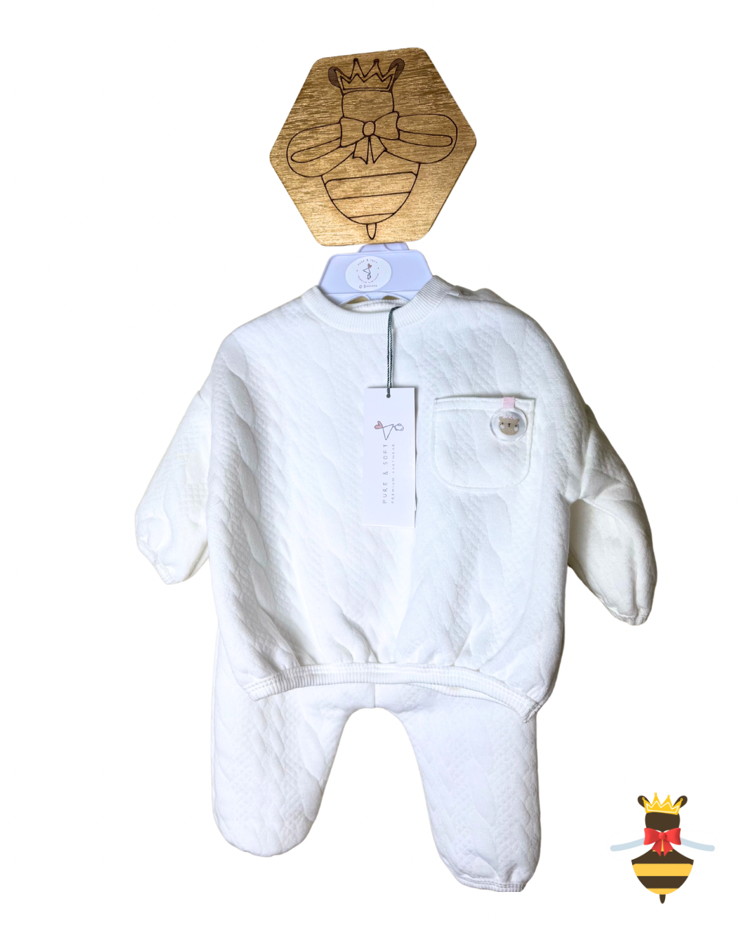 White 2 Piece Set