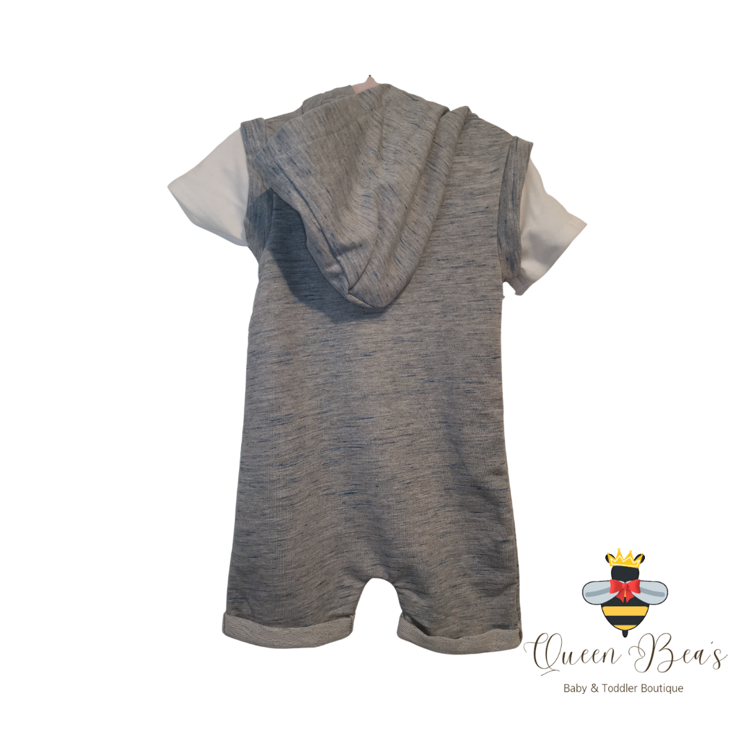Hooded Rocket Romper