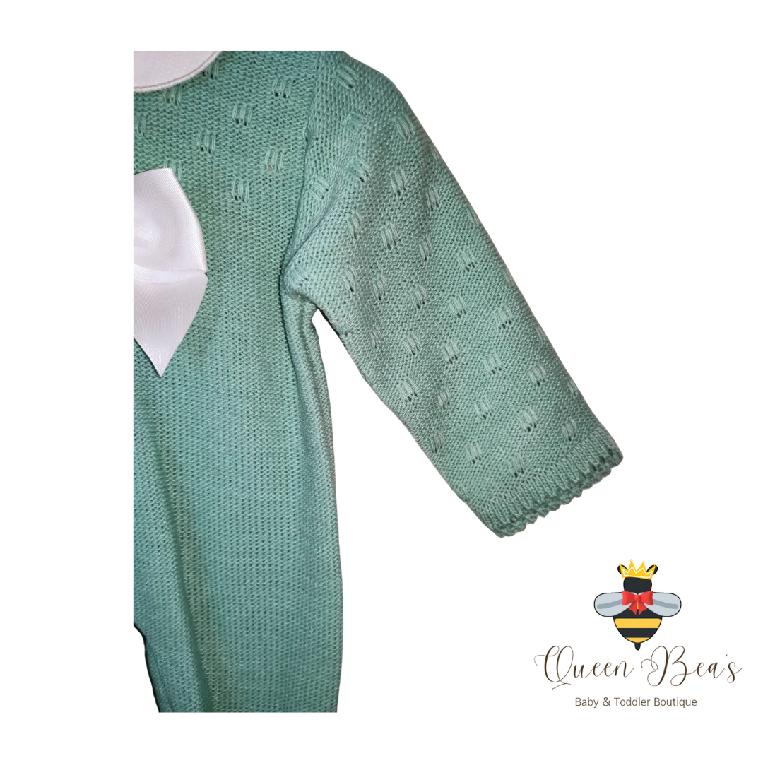 Sage Knitted All in One