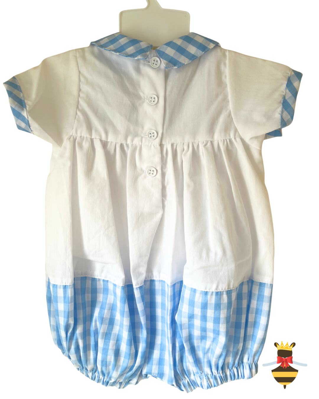 Boys Gingham Romper