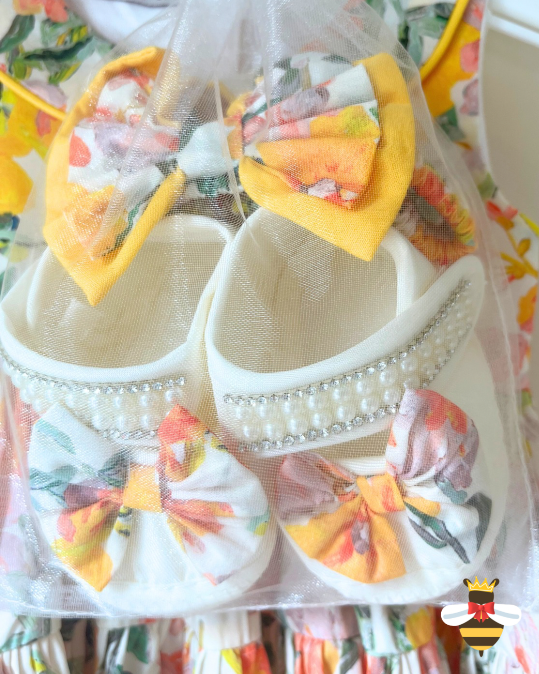 Floral 3 Peice Dress Set