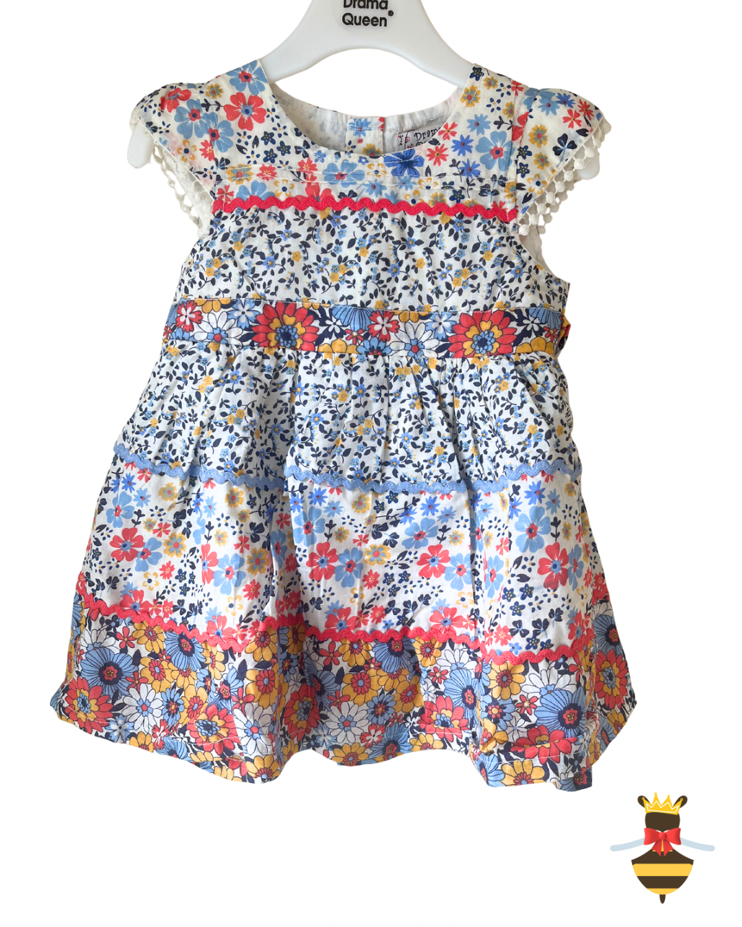 Girls Cotton floral dress